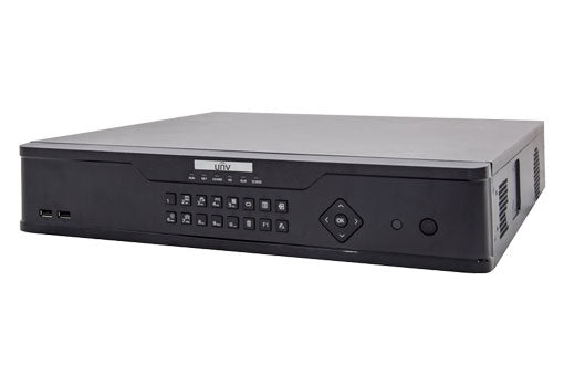 UNV 64CH, UNIVIEW PRIME SERIES 64CH NVR308-64E-B UPTO 12MP 320MBPS