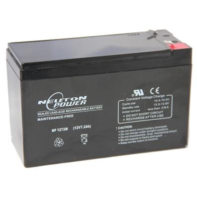 Battery 12V 7AH Sealed Lead Acid, AC-NP1270M - CCTVMasters.com.au