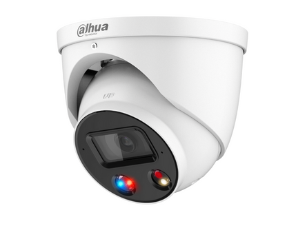 Dahua 6MP Smart Dual Illumination Active Deterrence Eyeball WizSense Network Camera SMD 4.0 Full-color 2.8mm