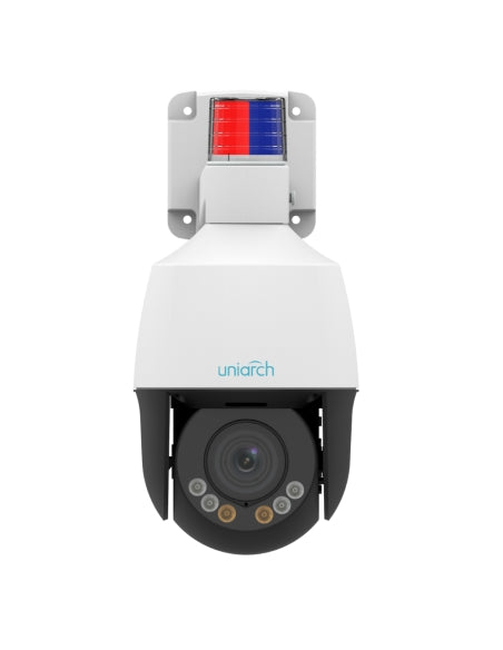 Uniarch 5MP Lighthunter Active Deterrence Network Camera, Powered by Uniview optical zoom lens